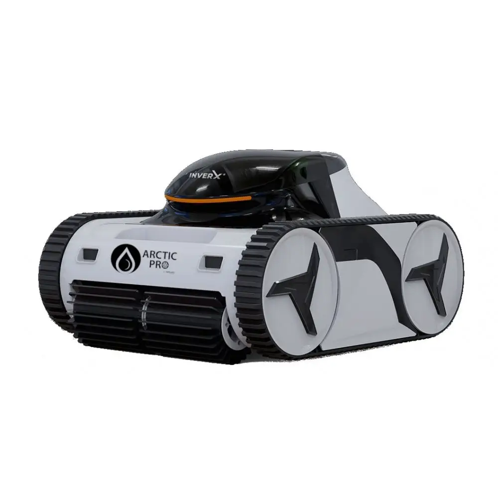 XWarrior InverX X60 AI trådlös robotpoolrengörare i vitt och svart med tankdesign