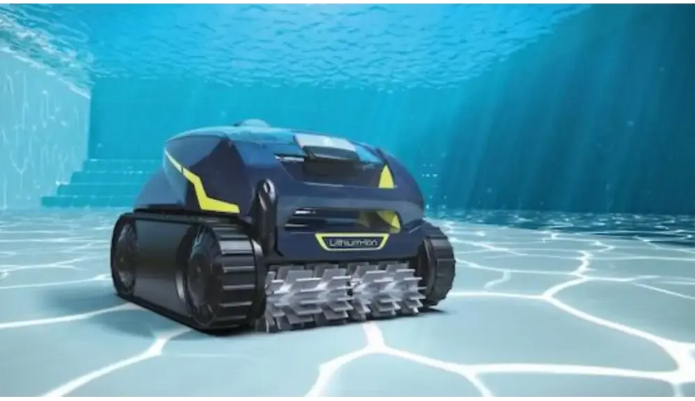 Poolrobot Zodiac Freerider med trådlös frihet, svartgul robotrengörare