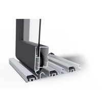 Pooltak Klasik 3×4 med svart och silver aluminiumprofil, extra starka profiler i tvärsnitt med interna detaljer, klar kanalplast