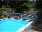 Pooltak NIVO KIT B 4.5×10 (klarglas, ELOX, frontdörr)