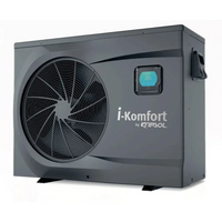 Kripsol I-Komfort RC 1200 inverter poolvärmepump med display 20° för pooler