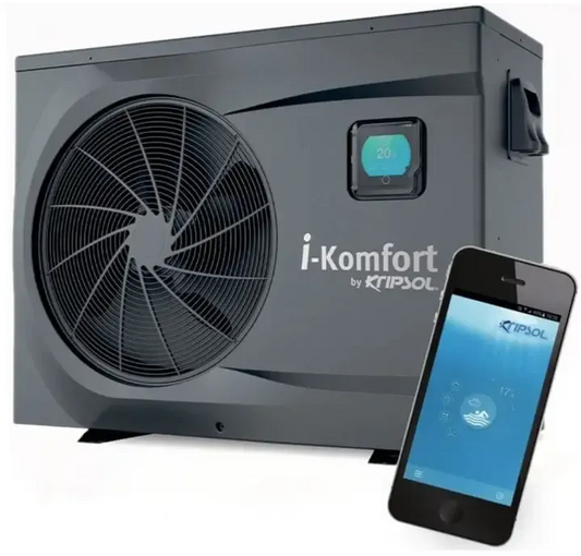Kripsol i-Comfort RC inverter passar pooler med digital display