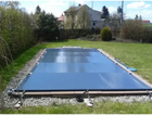 Rolltop pooltäckning för 4×8 POOL inkl handenhet