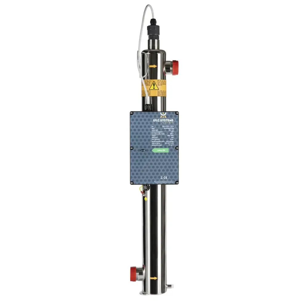 Rostfri Easy-UV 2.0 rostfritt stål UV-system för pool med kontrollpanel