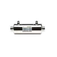 Rostfri värmeväxlare fjärrvärme 14–133 kW med minimal tryckförlust