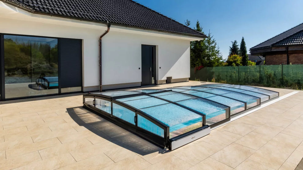 Pooltak Albixon Casablanca Infinity 4×8.5 Klarplast
