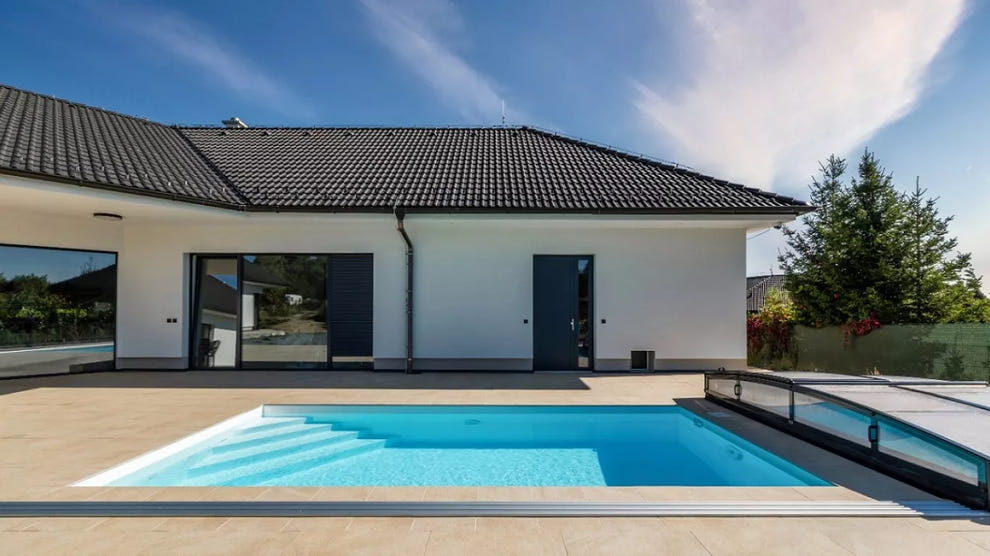 Pooltak Albixon Casablanca Infinity 4×8.5 Klarplast