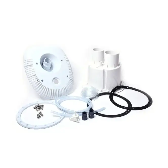 Vit Poolpump för ThermoPP Poolpaket QBig Overflow 3×7