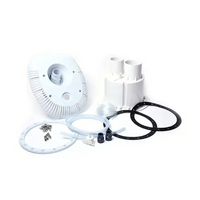 Vit Poolpump för ThermoPP Poolpaket QBig Overflow 3×7