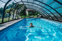 Glasfiberpool Trinidad 9,70m x 3,70m x 1,60m