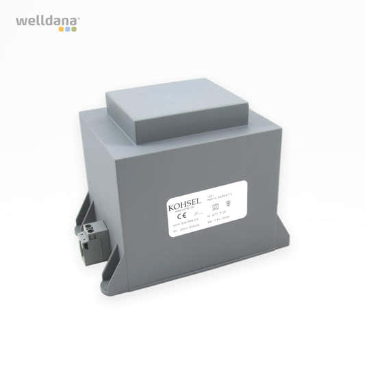 Welldana pooltransformator 300 VA, 230/12 V, IP43