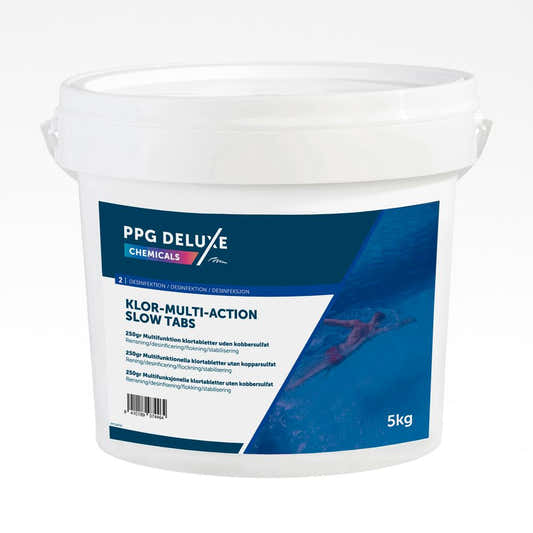PPG Deluxe multifunktionstabletter 250 g, 5 kg