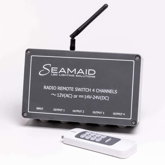 Seamaid fjärrkontrollsats – 4 kanaler