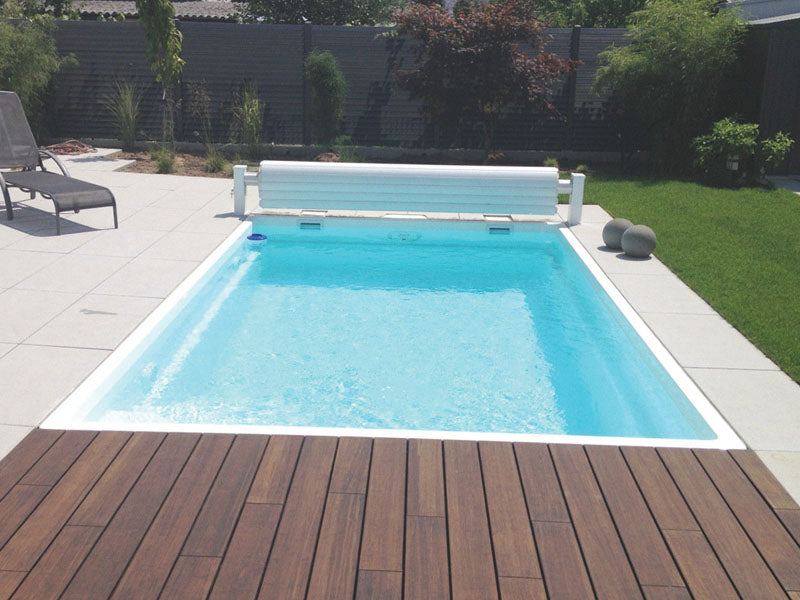 Glasfiberpool Victoria 4,70m x 2,70m x 1,30m