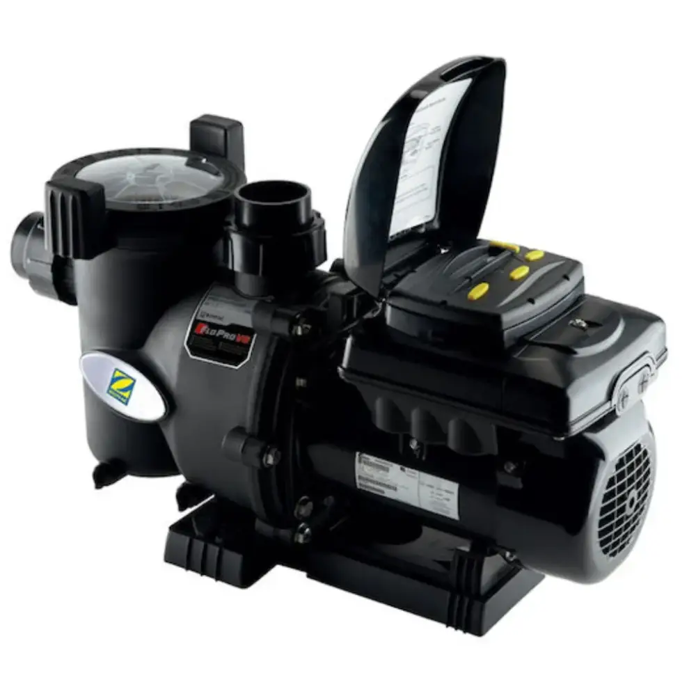 Zodiac FloPro VS 160 poolpump med lägre ljudnivå och transparent lock