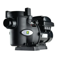 Zodiac FloPro VS 160 svart pump med lägre ljudnivå och silver logo