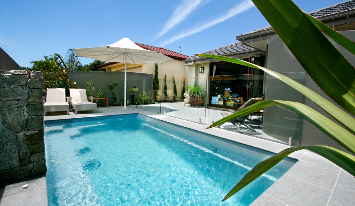 Leisurepools Harmony 2,9x5-8m, 1,29-1,76m djup