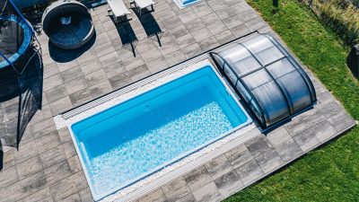 Glasfiberpool Papeete 600 6,00m x 3,00m x 1,50m